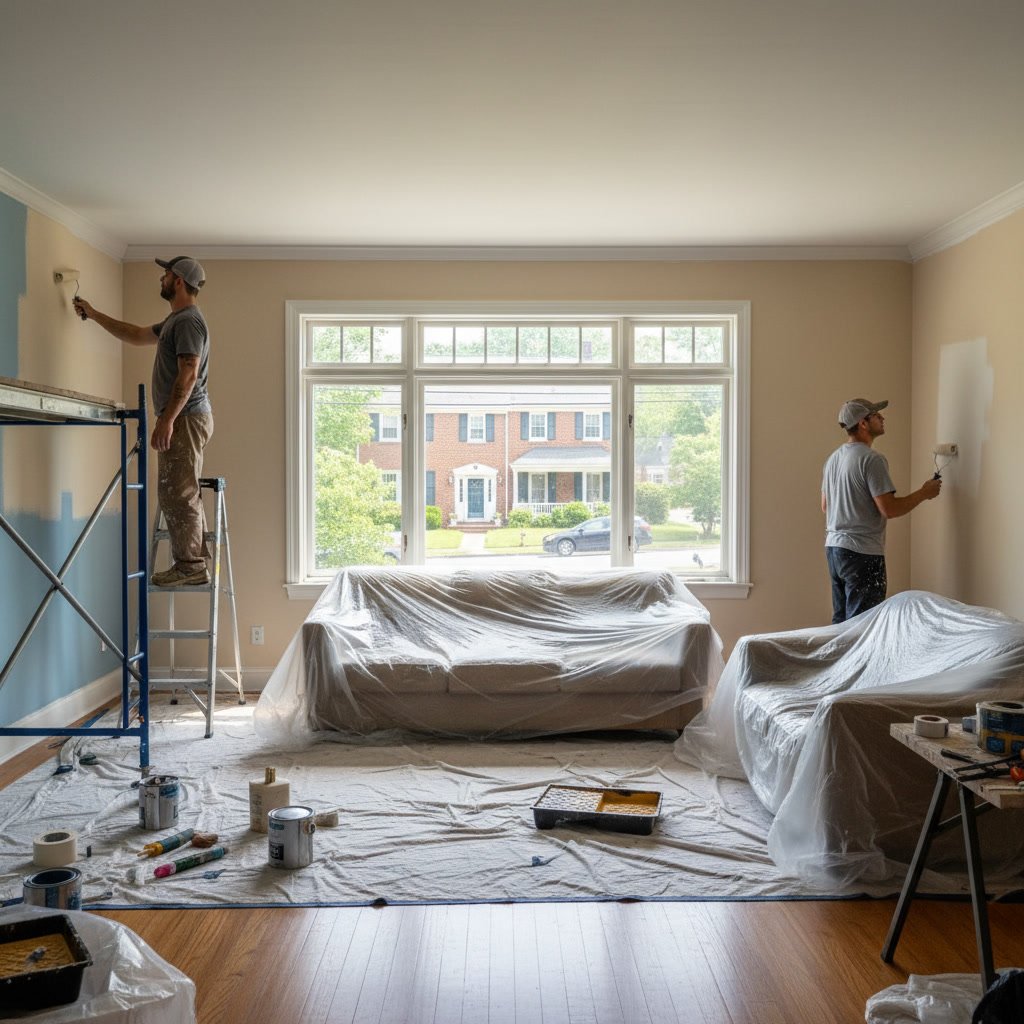 Interior painting cost breakdown for Poughkeepsie NY homeowners